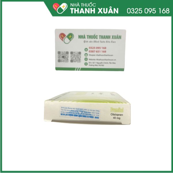 Pramital 40mg điều trị bệnh trầm cảm, rối loạn hoảng sợ